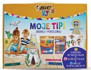 ZESTAW KREATYWNY BIC KIDS MOJE TIPI
