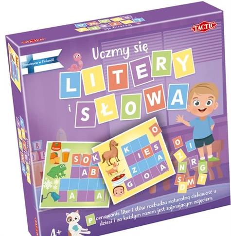 Tactic Games, gra edukacyjna Uczmy się: Litery
