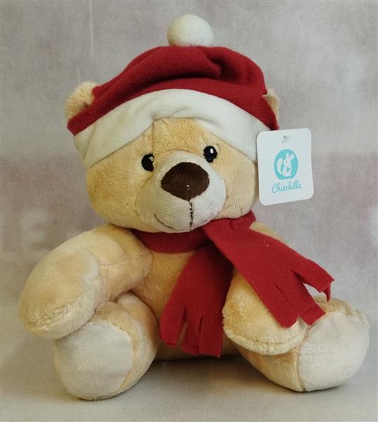 MASKOTKA MIŚ 21 CM W CZAPCE