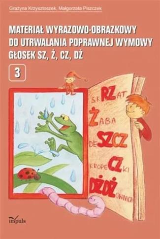 Materiał wyraz.-obraz. do utrwal. gołosek sz, ż, c