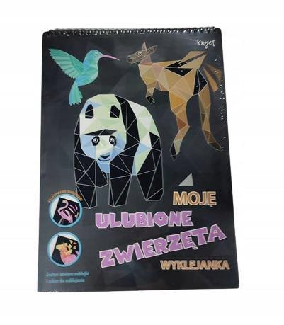 WYKLEJANKA MOJE ULUBIONE ZWIERZĘTA 12 ARKUSZY