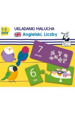 Układanki malucha angielski liczby Kapitan Nauka