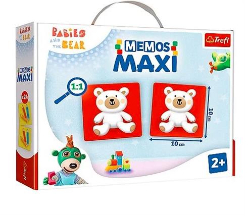 Trefl, Gra pamięciowa, Memos Maxi Bobaski i Miś