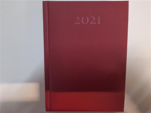 KALENDARZ KSIĄŻKOWY 2021 DZIENNY 12X18