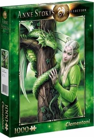 Clementoni, puzzle, Anne Stokes Collection: Kindre