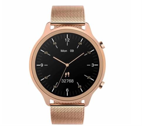 Smartwatch Garett Veronica złoty stalowy