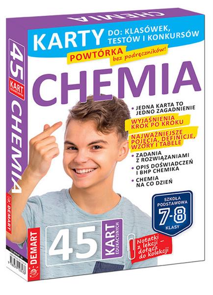 CHEMIA. KARTY EDUKACYJNE. SZKOŁA PODSTAWOWA