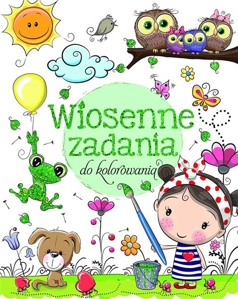 WIOSENNE ZADANIA DO KOLOROWANIA