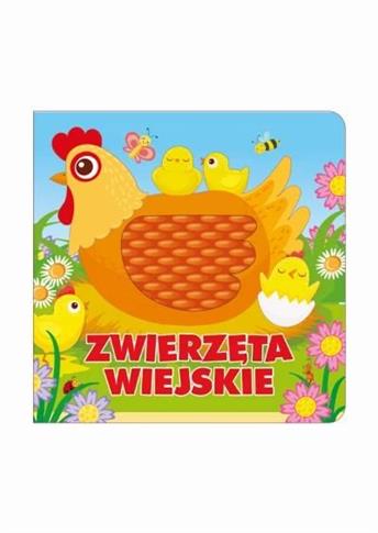 Zwierzęta wiejskie. Książka sensoryczna
