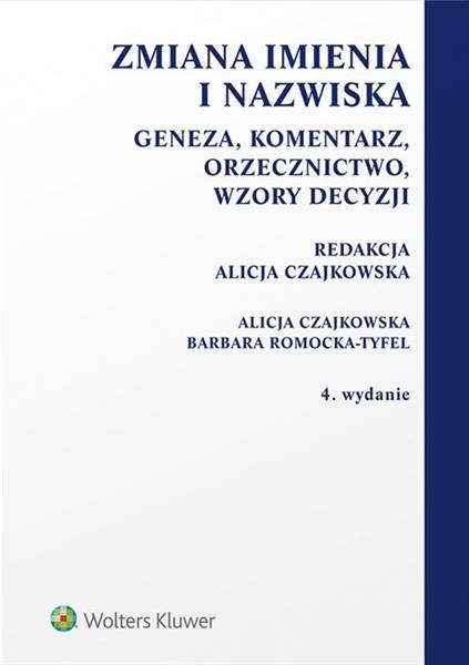 ZMIANA IMIENIA I NAZWISKA