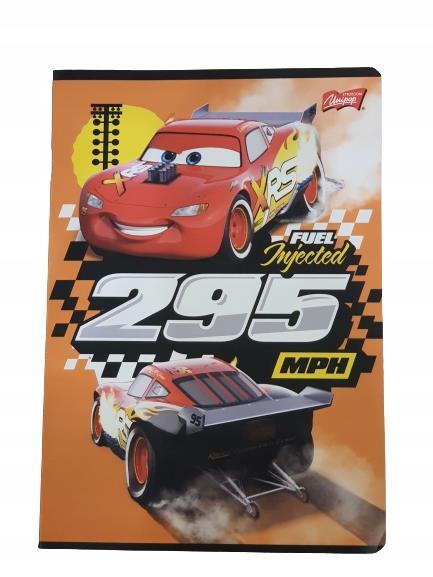 ZESZYT 16 KARTKI 3-LINIA KOLOROWA AUTA MIX