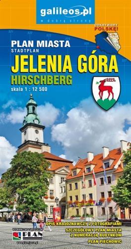 JELENIA GÓRA, PIECHOWICE. PLAN MIASTA 1:12 500