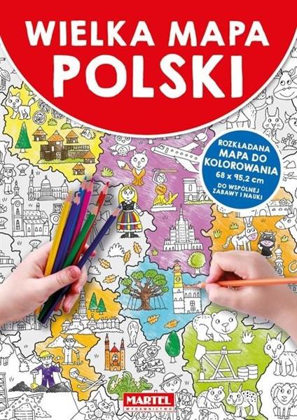 WIELKA MAPA POLSKI