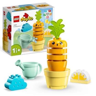 LEGO DUPLO, klocki My First, Rosnąca marchewka, 10