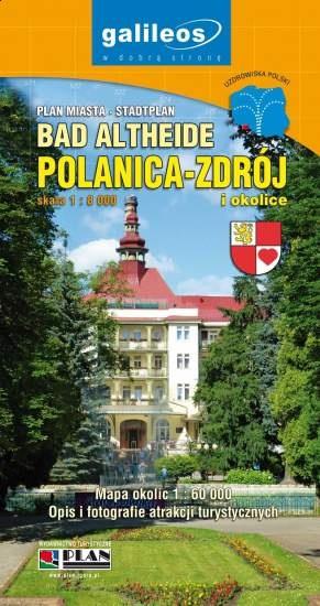 POLANICA-ZDRÓJ I OKOLICE, PLAN MIASTA 1:8 000