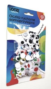 Oczka ruchome samoprzylepne 100 szt.