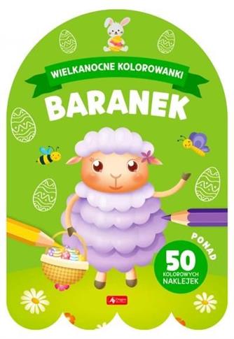 WIELKANOCNE KOLOROWANKI. BAŁWANEK