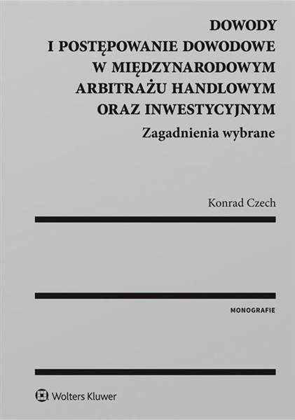DOWODY I POSTĘPOWANIE DOWODOWE W MIĘDZYNARODOWYM