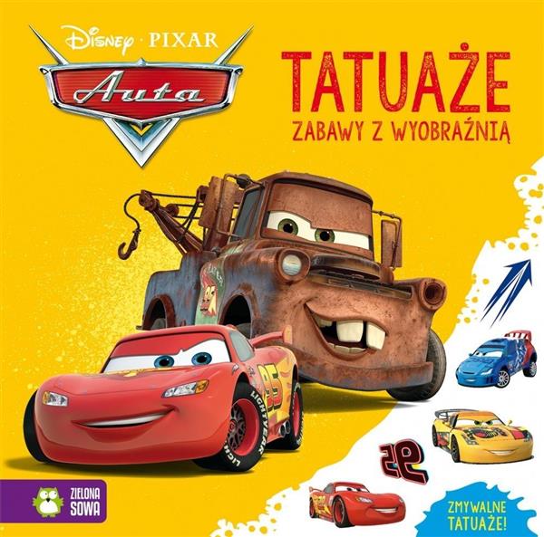 TATUAŻE ZABAWY Z WYOBRAŹNIĄ AUTA DISNEY