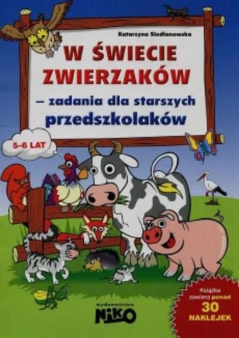 W świecie zwierzaków. Zadania dla starszych przeds