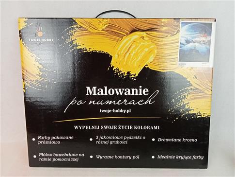 Twoje Hobby Malowanie po numerach. Kosmiczny 40x50