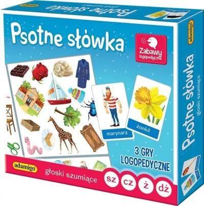 Adamigo, gra logopedyczna Psotne słówka Głoski