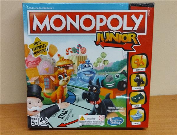 MONOPOLY, GRA STRATEGICZNA MONOPOLY JUNIOR
