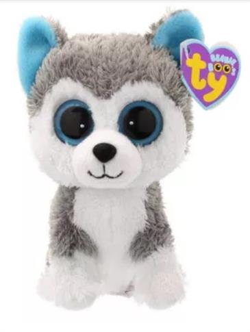 Ty Beanie Boos. Pies Slush, 15 cm