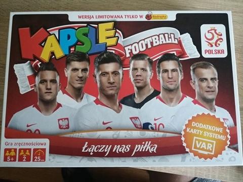 GRA PLANSZOWA KAPSLE FOOTBALL TREFL