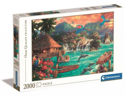 Clementoni, puzzle, Island Life, 2000 el.