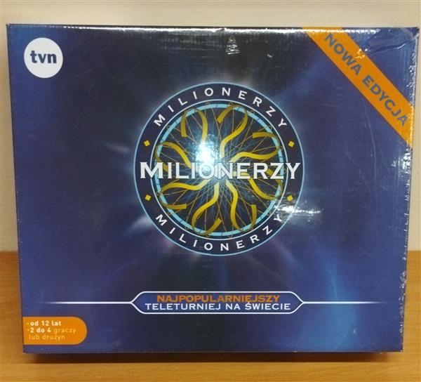 MILIONERZY, GRA PLANSZOWA (22600554 )