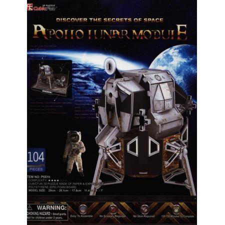PUZZLE 3D APOLLO MODUŁ KSIĘŻYCOWY