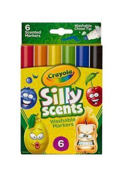 SILLY SCENTS MARKERY 6 KOLORÓW CRAYOLA