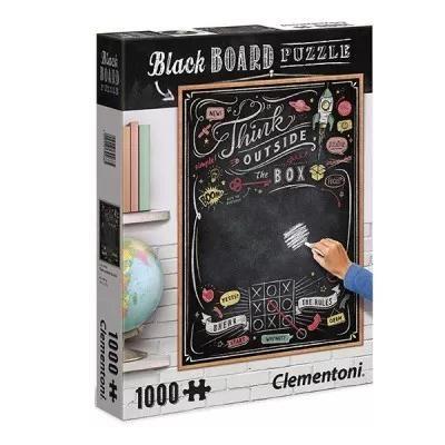 CLEMENTONI, PUZZLE, BLACK BOARD THINK OUTSIDE THE