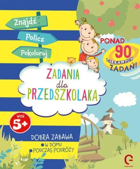 ZNAJDŹ, POLICZ, POKOLORUJ. ZADANIA DLA PRZEDSZKOLA