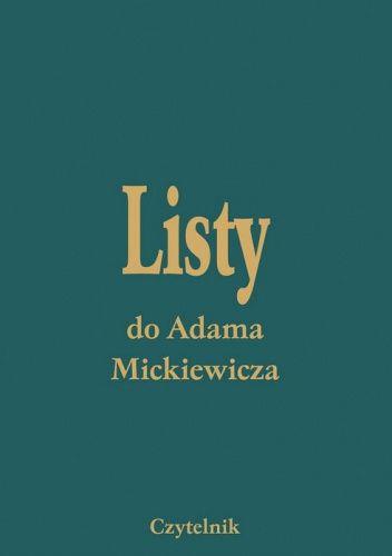 Listy do Adama Mickiewicza. Tom 2.
