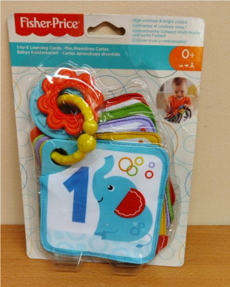 FISHER PRICE - EDUKACYJNE KARTY Z OBRAZKAMI