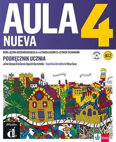 AULA NUEVA 4. JĘZYK HISZPAŃSKI. PODRĘCZNIK UCZNIA