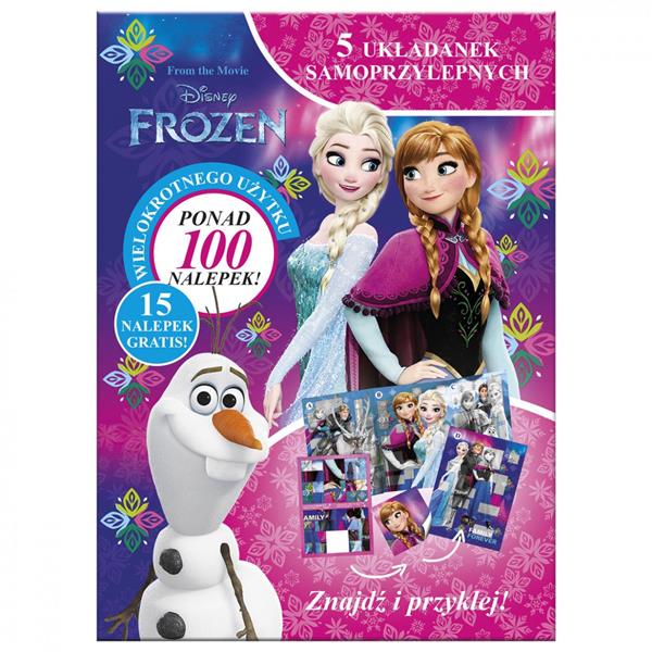 UKŁADANKA SAMOPRZYLEPNA KRAINA LODU