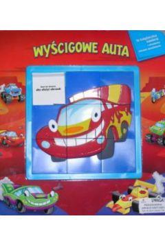Wyścigowe auta. Książeczka z układanką