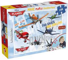 PLANES. PUZZLE DWUSTRONNE MAXI 2 IN 1 44337
