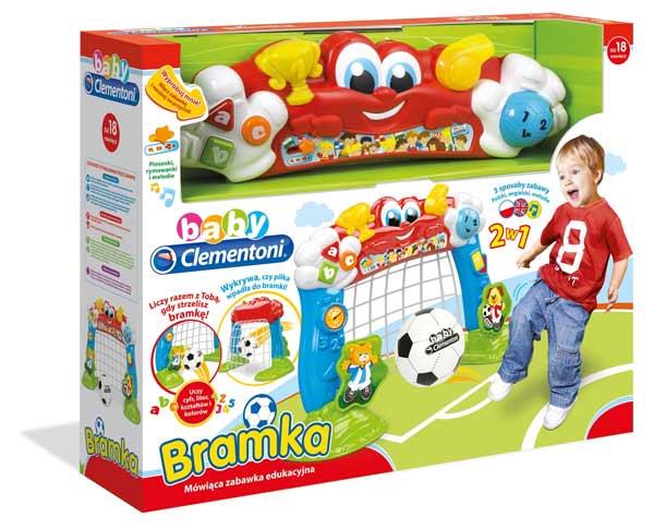 CLEMENTONI BABY, ZABAWKA INTERAKTYWNA BRAMKA