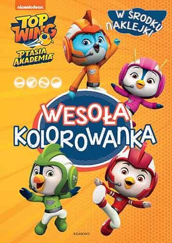 TOP WING. PTASIA AKADEMIA. WESOŁA KOLOROWANKA