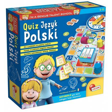 I`M A GENIUS. QUIZ. JĘZYK POLSKI