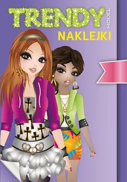 TRENDY MODEL NAKLEJKI VIOLET