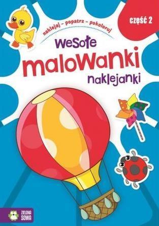 WESOŁE MALOWANKI NAKLEJANKI C.2