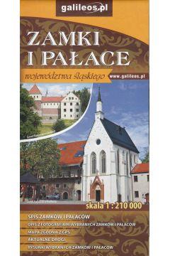 ZAMKI I PAŁACE WOJEWÓDZTWA ŚLĄSKIEGO 1:210 000