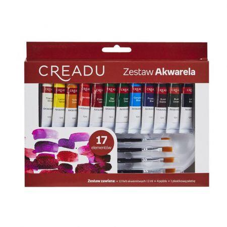Zestaw farb akwarelowych, Creadu