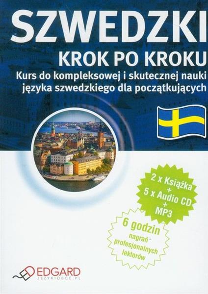 SZWEDZKI. KROK PO KROKU. KSIĄŻKA + CD
