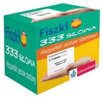 Fiszki 333 słowa. Hiszpański.